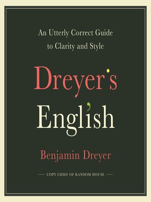 cover image of Dreyer's English